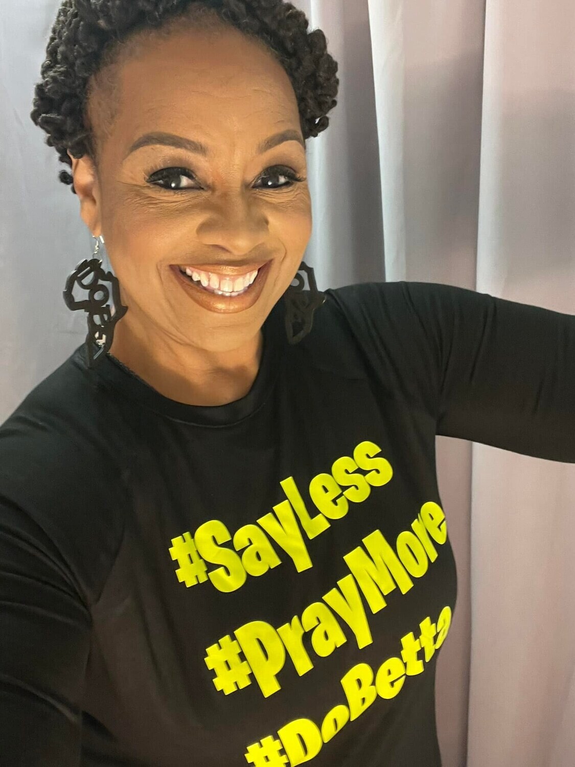 #SayLess Woman's Long Sleeve Crew