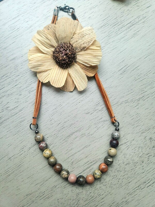 Artistic Jasper Necklace