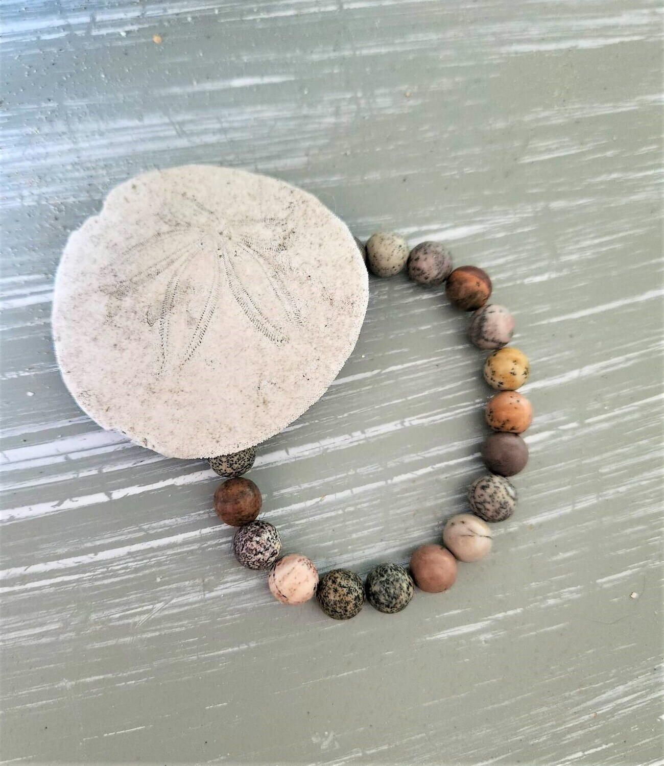 Artistic Jasper Stretch Bracelet