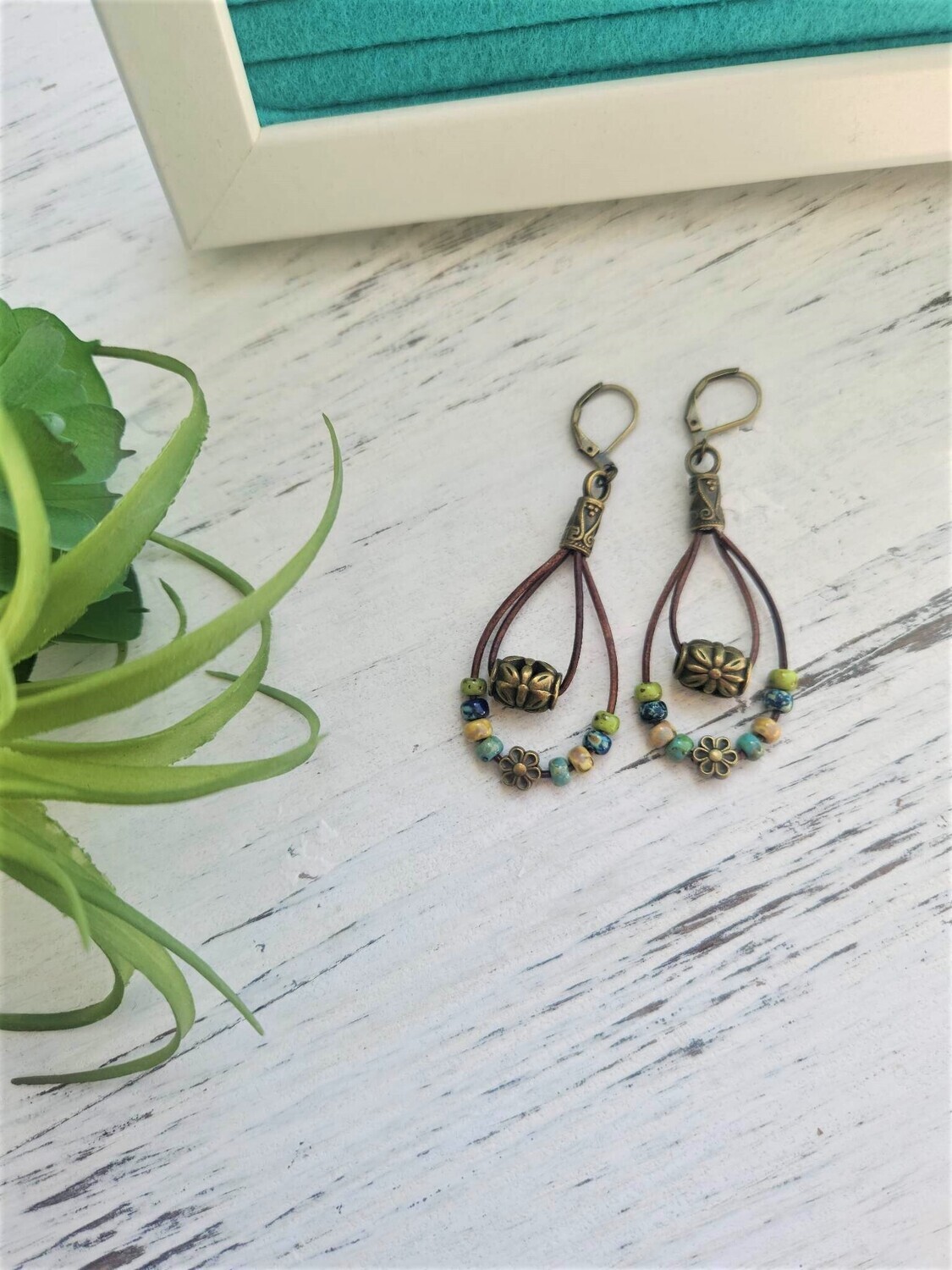 Free Spirit Leather Earrings