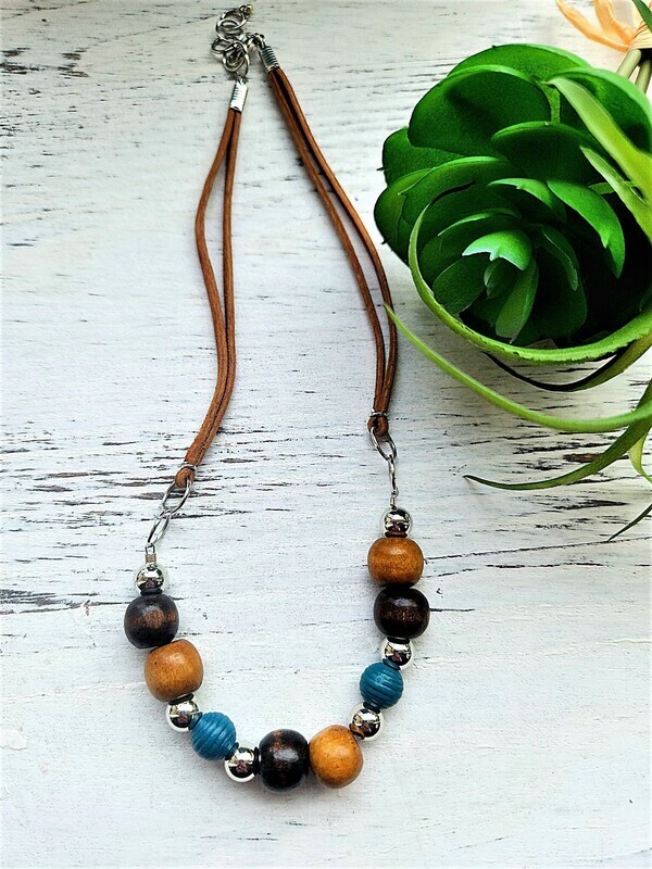 Boho Bliss Beaded Necklace