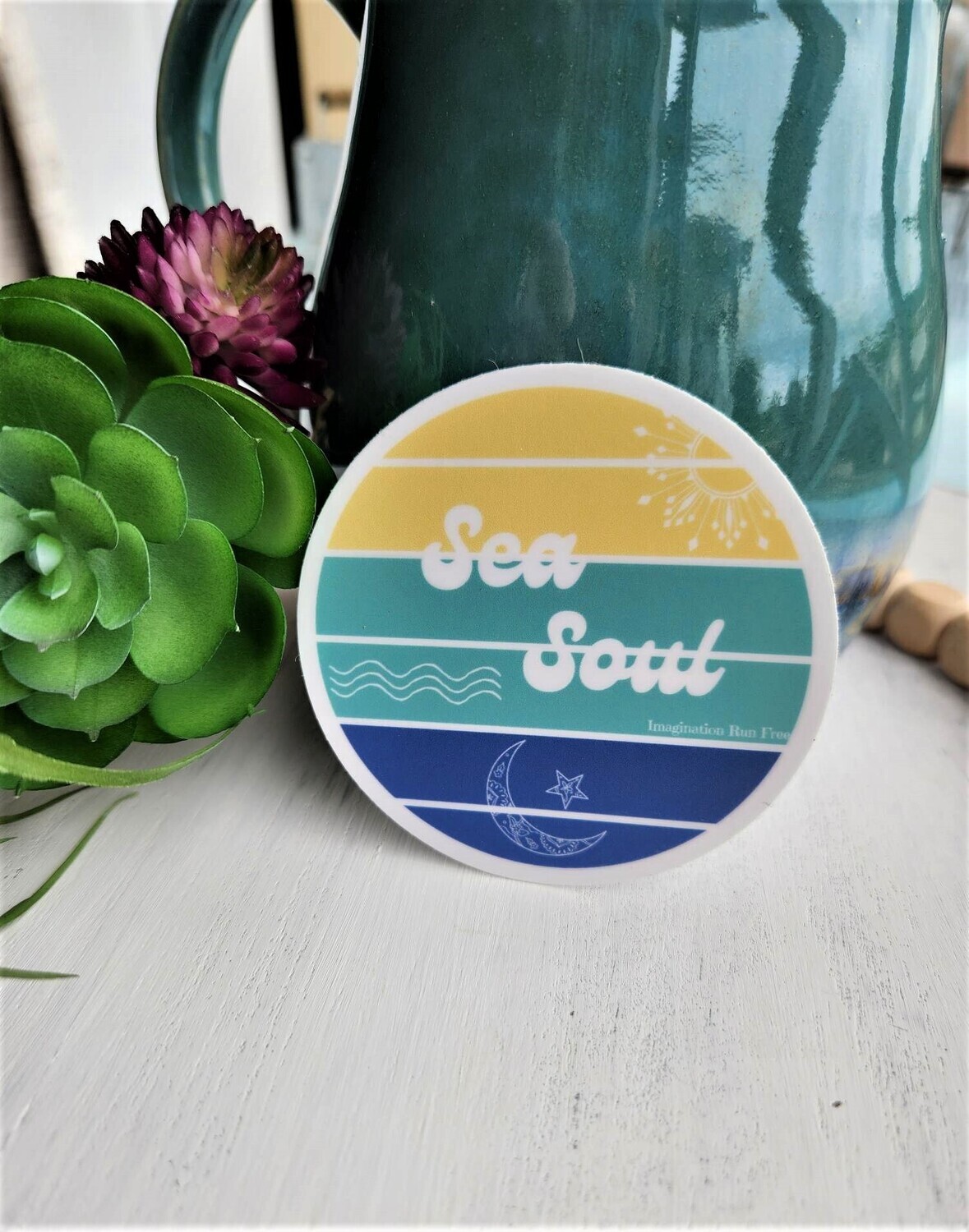 Sea Soul vinyl sticker