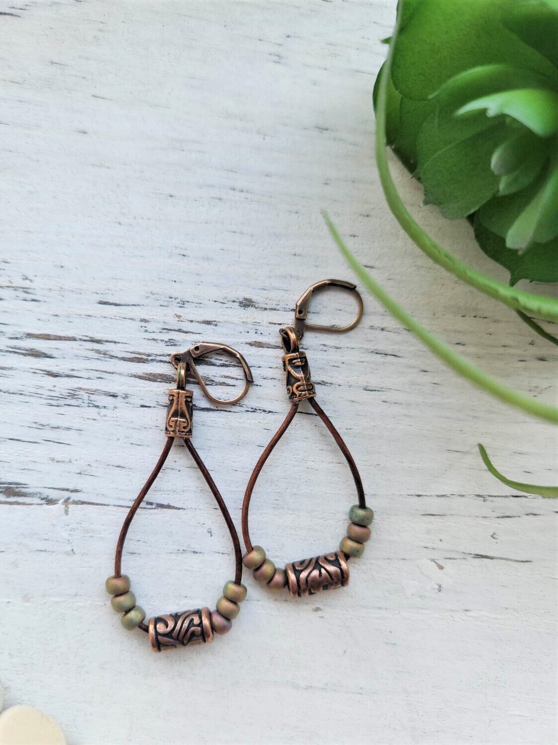 Wanderlust Leather Earrings
