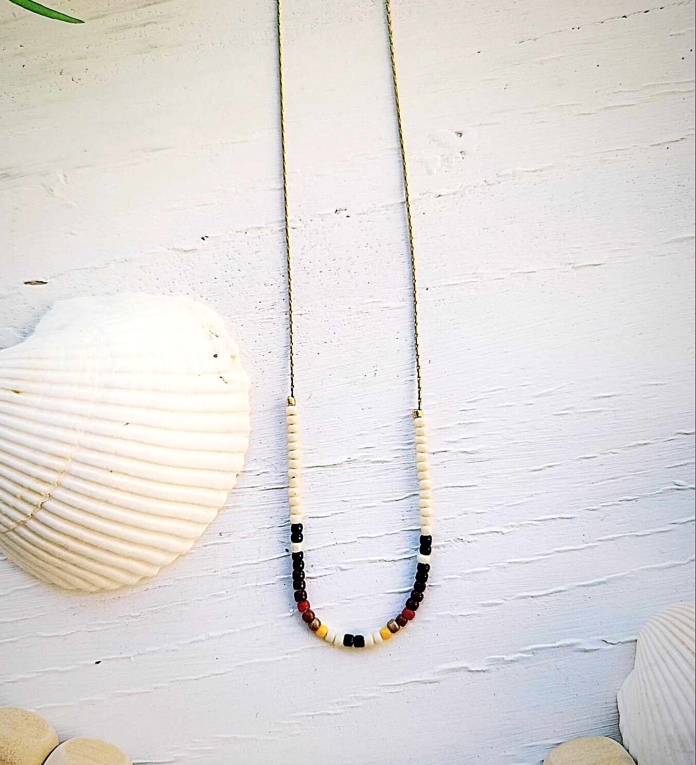 El Dorado Seed Bead Necklace