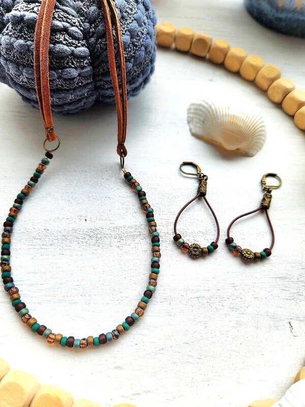 Spirit &amp; Bloom Necklace &amp; Earrings