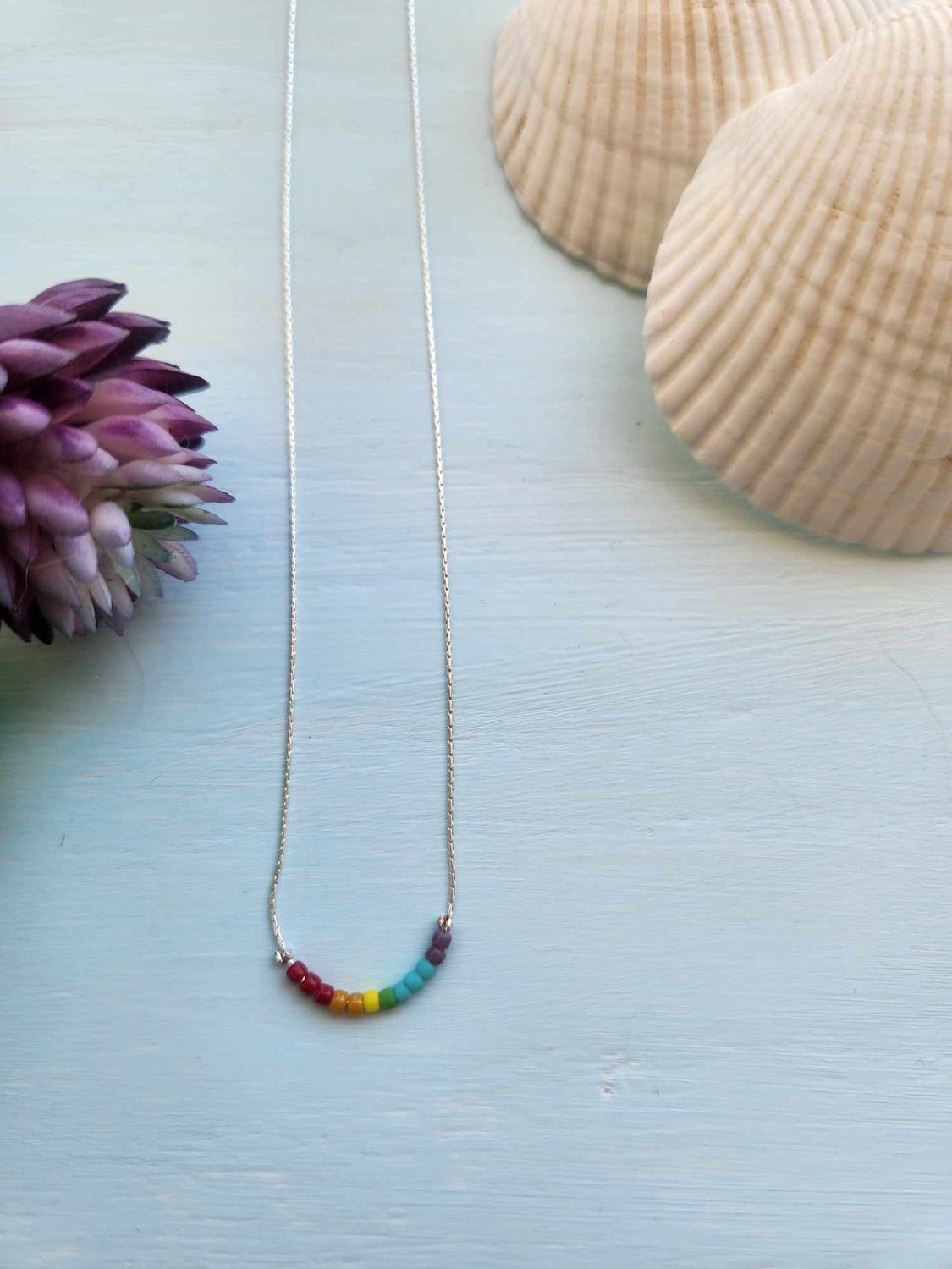 New Beginning Seed Bead Necklace