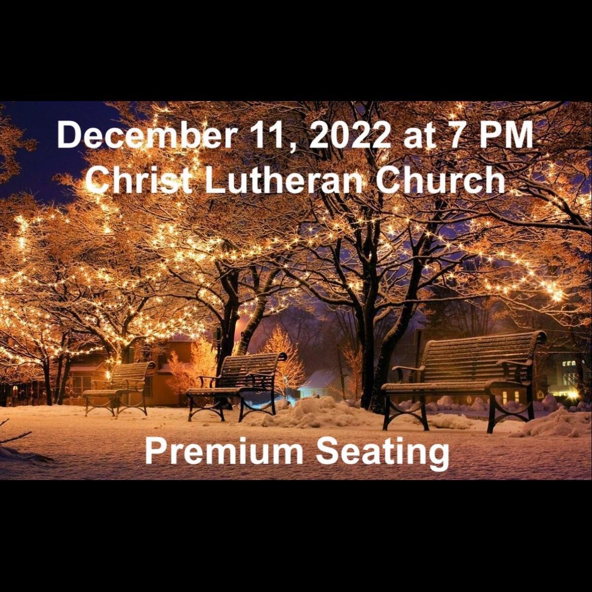 12/11 Concert Premium Seating Tickets
