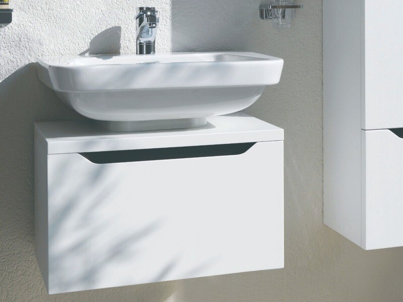 Custom-Made | White Bathroom Vanity, WDV-0911