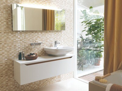 Custom-Made White Bathroom Vanity, WDV-0912