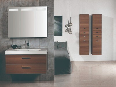 Custom-Made Wood Effect Bathroom and Bedroom Vanity, WDV-0903