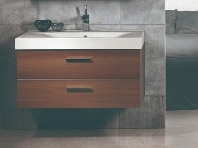 Custom-Made Wood Effect Bathroom and Bedroom Vanity, WDV-0903