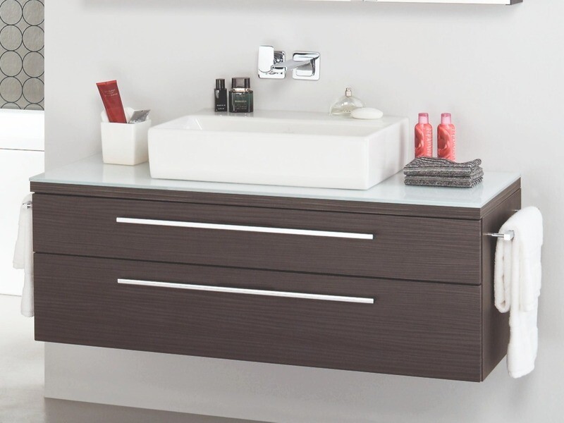Custom-Made | Dark Bathroom Vanity, WDV-0904