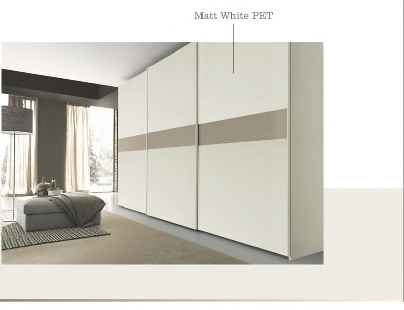 Custom-Made | White Sliding Door Wardrobe Closet 24