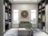 Contemporary Style - Grey Walk-In Closet   62