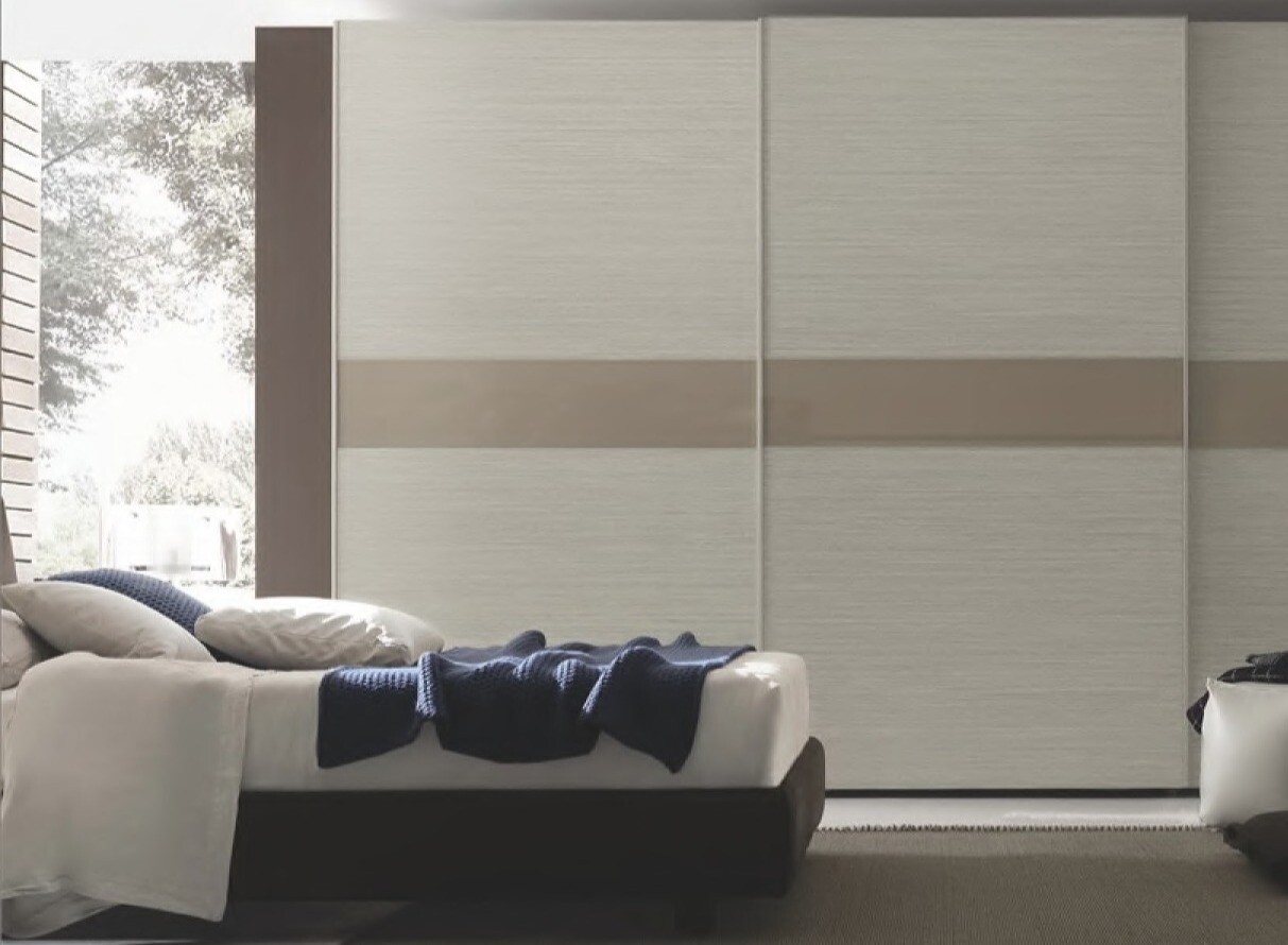 Custom-Made | White Sliding Door Wardrobe Closet 24