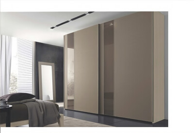 Custom-Made | Contemporary Style Soft Closing Wardrobe - Beige 18