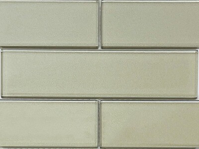12" x 12" | Mosaic Wall Tiles, Muted Earth Green