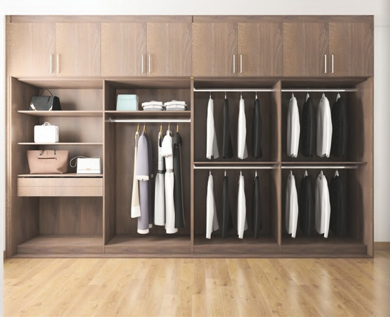 Custom-Made | Built-In Wardrobe, Brown