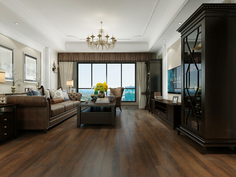 7&quot; x 48&quot; | Parkay XPR Laguna Sound, Waterproof Vinyl, Spice Log