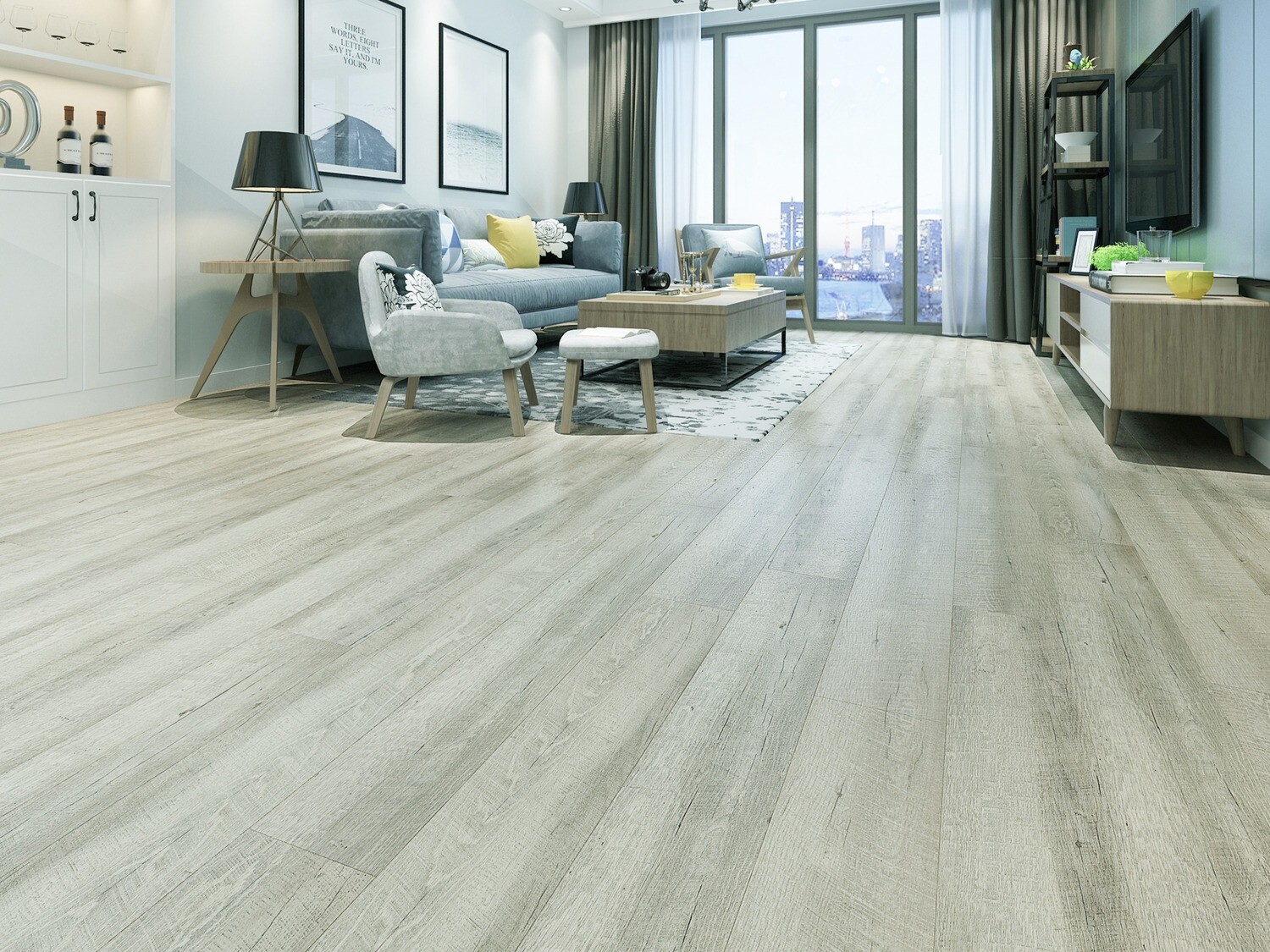 7" x 48" | Parkay XPR Laguna Sound, Waterproof Vinyl, Silver Shell