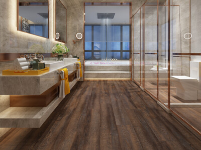 7&quot; x 48&quot; | Parkay XPR Laguna Sound | Waterproof Vinyl | Rusty Pier