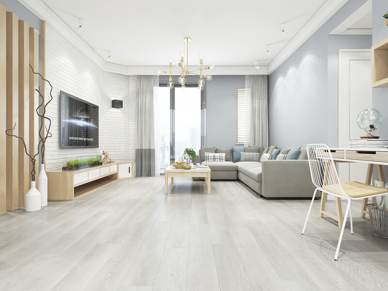 7&quot; x 48&quot; | Parkay XPR Architect, Waterproof Vinyl, Roman White