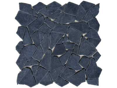 1 PC  12" x 12" |  | Mosaic Wall Tiles, Natural stone, Dark grey