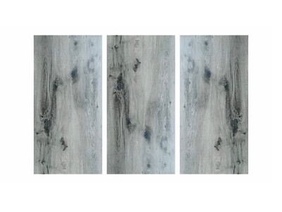 24"x48" | Ash Wood Nero, Porcelain Matt, Wall & Floor Tiles, Natural Grey