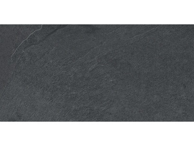 24''x48'' | Rustino Nero Grey, Porcelain Gloss, Wall &amp; Floor Tiles, Dark Grey Tones