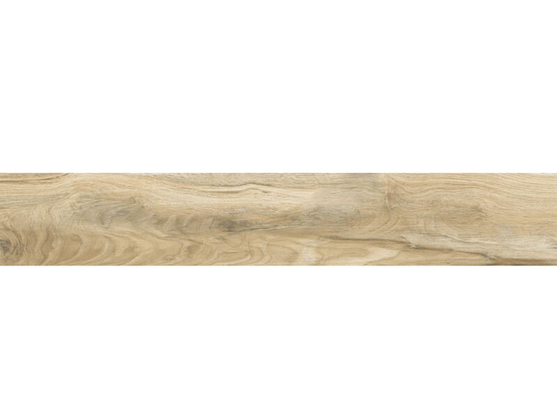 47.24"x7.87" | Clara Wood Ocra Porcelain Matt, Wall &amp; Floor Tiles, Light Brown