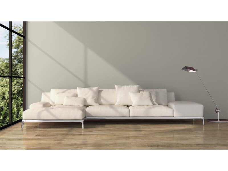 47.24&quot;x7.87&quot; | Clara Wood Ocra Porcelain Matt, Wall &amp; Floor Tiles, Light Brown