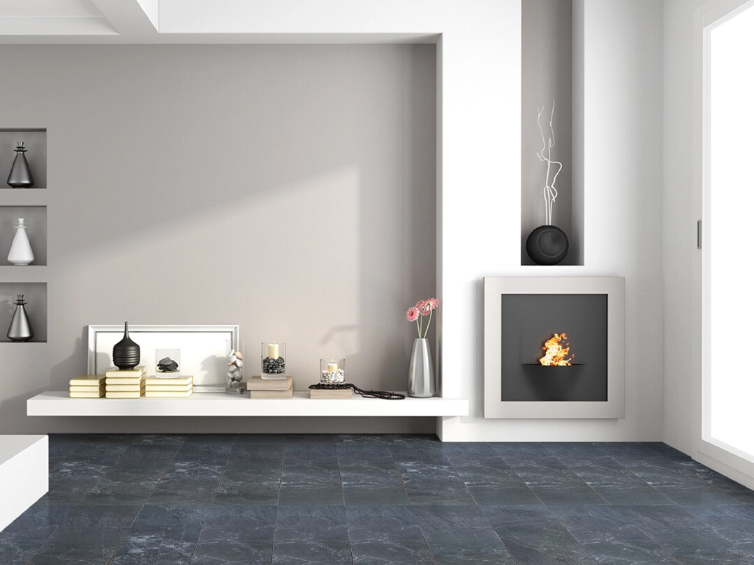 1 Box (10 Planks)  7 1/4&quot; x 48&quot; | SPC Premier Vinyl, Waterproof Vinyl, Grey, Misty Sky, HQ-033
