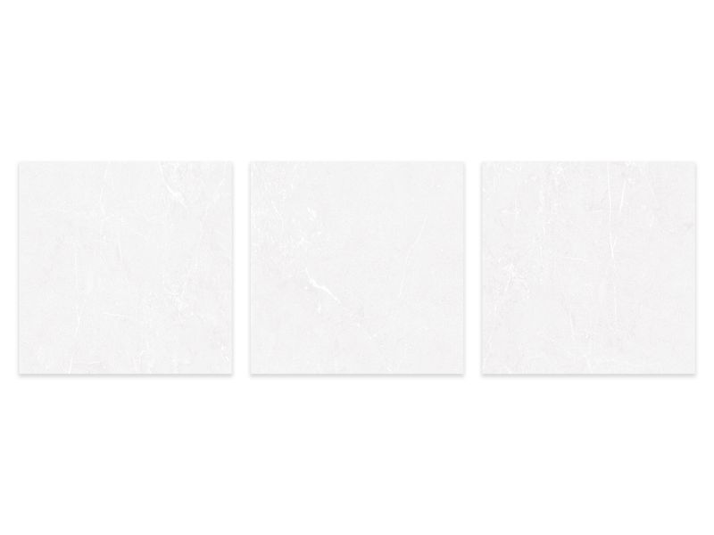 24'' x 24'' | IND-059, Porcelain Wall &amp; Floor Matt Tile, White