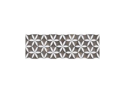 12" x 36'' | Charkol Hl Livoke, Ceramic Wall Glossy Tile, Brown