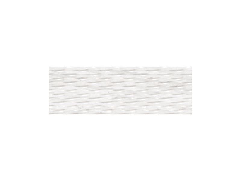 12" x 36'' | Anker Bianco Hl Algar, Ceramic Wall Glossy Tile, White