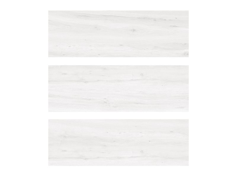 12" x 36'' | Anker Bianco, Ceramic Wall Glossy Tile, White