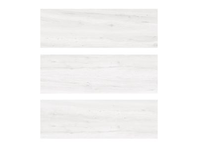 12" x 36'' | Anker Bianco, Ceramic Wall Glossy Tile, White