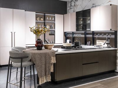 Custom-Made | Bernard Contemporary Kitchen, Wood Tones
