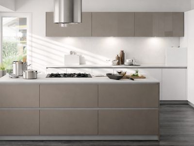 Fitted Kitchen | Light Bronze, High Gloss  Ddm, DDM/17