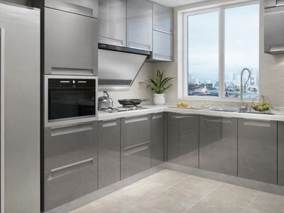 Fitted Kitchen | Metallic High Gloss, Champagne, MG001/20