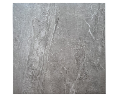 24” x 24” | Glazed Porcelain, Grey White Marble Effect Tiles