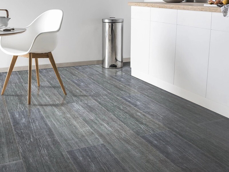1 Box (10 Planks)  7 1/4" x 48" | SPC Premier Vinyl, Waterproof Vinyl, Pearl Ash, HQ-017