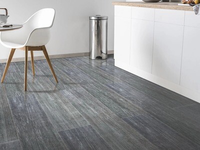 1 Box (10 Planks)  7 1/4" x 48" | SPC Premier Vinyl, Waterproof Vinyl, Pearl Ash, HQ-017