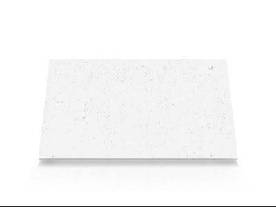 (9ft x 26") or (10ft x 5ft) | Quartz Countertop - Cloudy Layer, Polished Honed Countertop,  White &amp; Grey