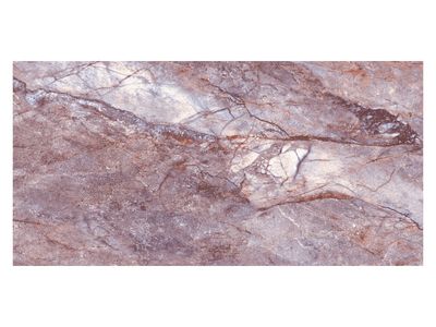 24"x48" Porcelain tiles | Willy Red, High Glossy Wall &amp; Floor Tiles, Marble Effect, Reds