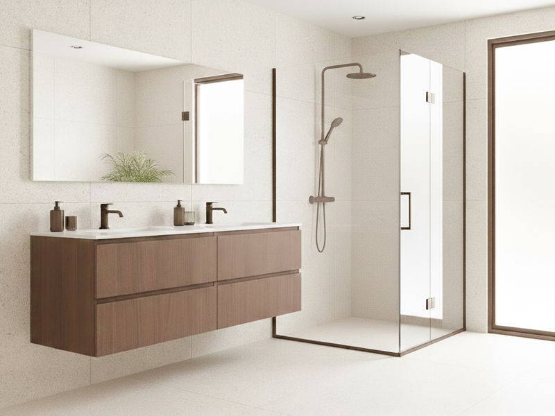 24"x48" Matte Porcelain Wall &amp; Floor Tiles, | Rock Crema, Creamy Beige
