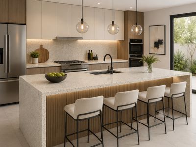 9ft x 26" x 17or 34mm | Grabite Countertop - Granite Gold