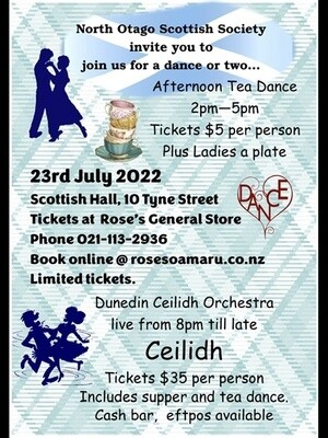 North Otago Scottish Society Dance