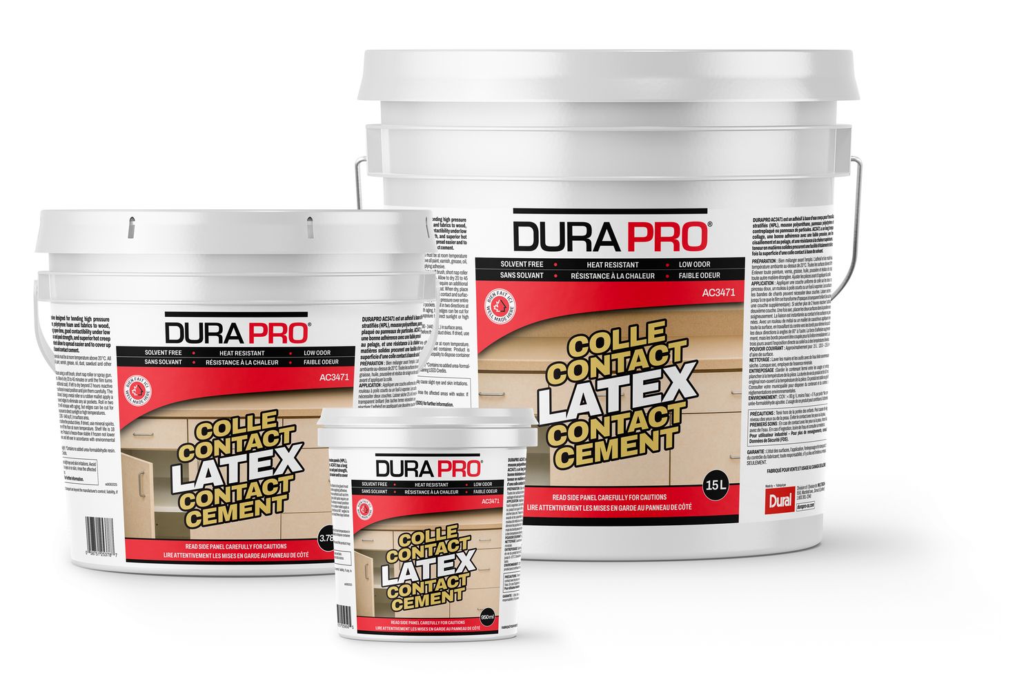 Colle contact au latex - blanche Colle contact au latex - blanche