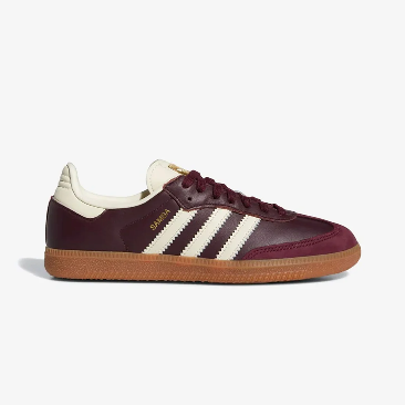 adidas Samba OG Maroon Gold Metallic